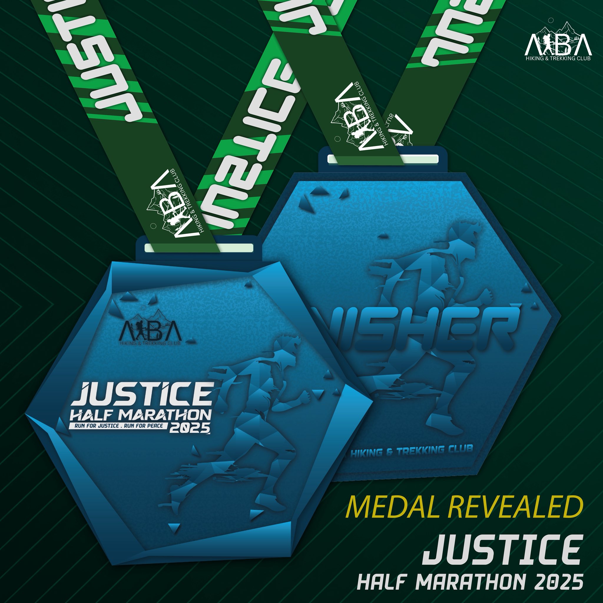 Ocean Blue Medal for 10 KM Students